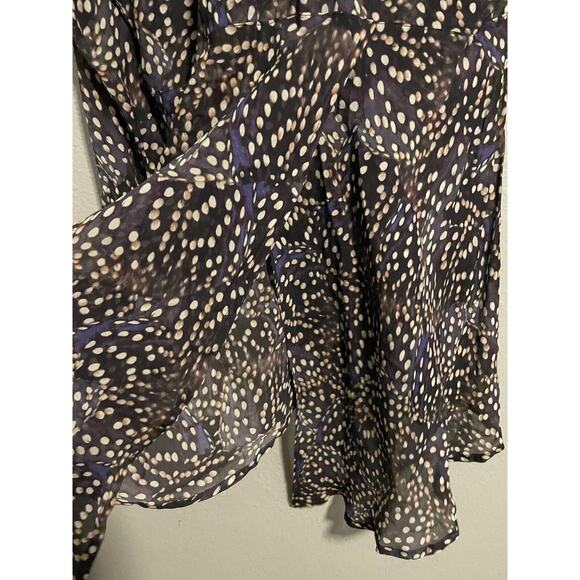 Bitte Kai Rand Womens Tunic Dress EU 38 US 8 Abstract Viscose Sheer Babydoll - Picture 6 of 10